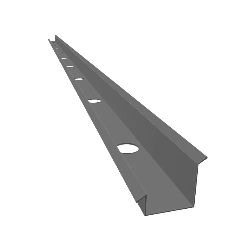 Pitched Hat-Track 3/4" - A